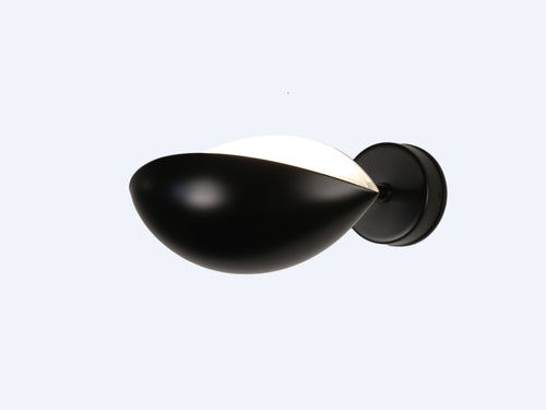 SERGE MOUILLE EYE SCONCE W8" x D10"