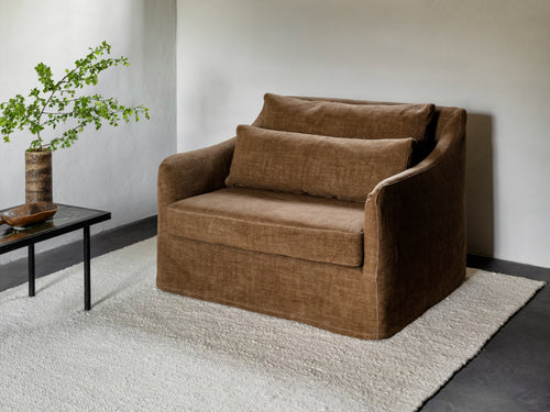 COLLETT & VICTOR JANE LOVESEAT / SLIP COVERED