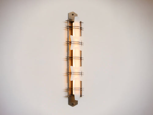 LOST PROFILE COVENANT FIVE TIER SCONCE  H28.3" x W7" x D2.6"