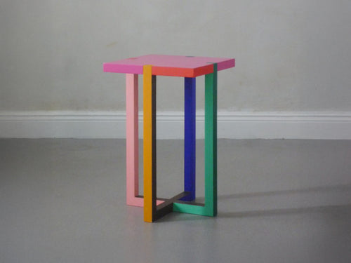 MARTIN HOLZAPFEL RALLY Z SIDE TABLE H20" x W12.5" x L12.5"
