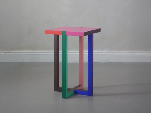 MARTIN HOLZAPFEL RALLY Z SIDE TABLE H20" x W12.5" x L12.5"