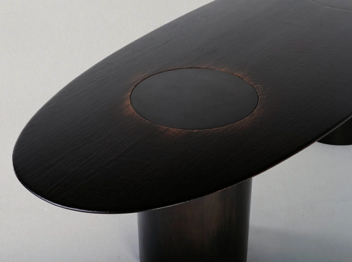 STUDIO COBER PILLAR TABLE / DOUBLE ENDER W110.2" x D41.3" x H29.5"