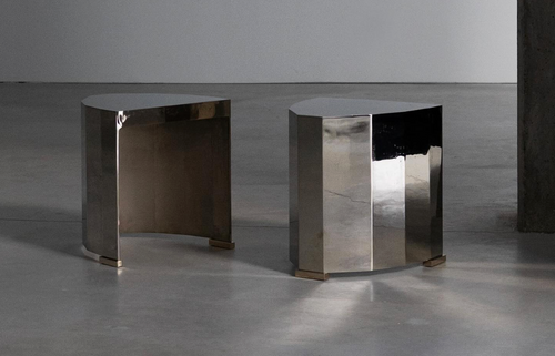 STUDIOKHACHATRYAN HY [S] 2025 STOOL / BRONZE H16.9" x W16" x D15.3"