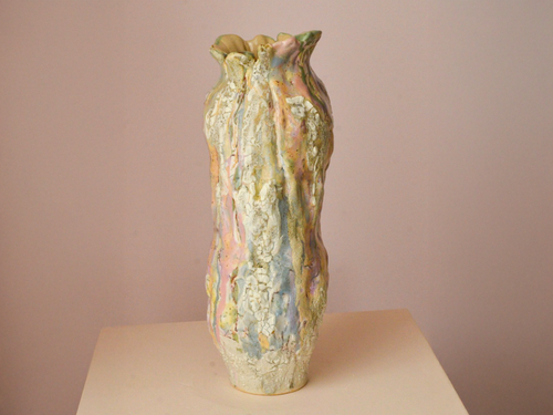 SASHA COURT PEACE IS COMING VESSEL H11" x Ø4"