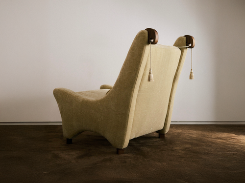 STUDIO EBUR VISCONTI ARMCHAIR H36.2" x L27.5" x D41.7"