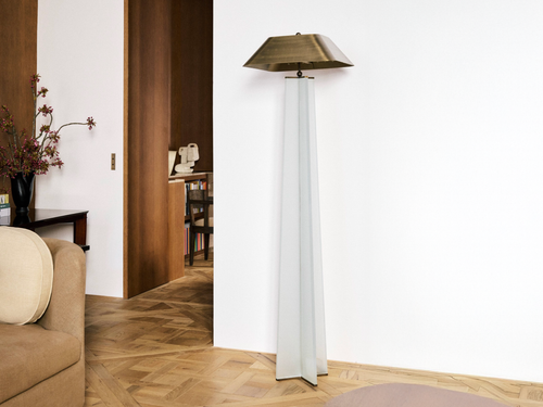 STUDIO EBUR NOTTE FLOOR LAMP L19.6" x W19.6" x H70.8"