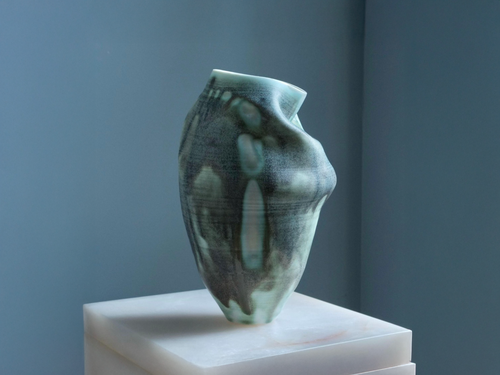 ERIN BANTA WILFORD BLUE PHASE 10009 H10” x W5.5”