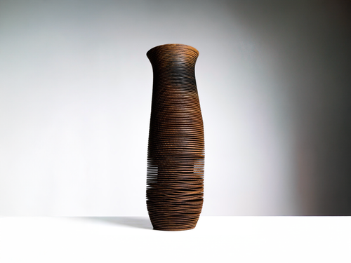 MACIEJ GASIENICA GIEWONT WOODEN OBJECT 2025/13 Ø7.3" x H21.5"