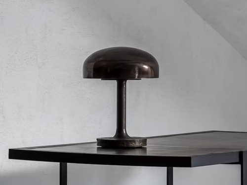 MICHAËL VERHEYDEN KUPOLI TABLE LAMP XS / PATINATED BRASS Ø11.5" x H16"