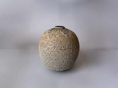 HEATHER ROSENMAN LAVA VASE / LUNA 25819 W5.5" x D5.5" x H5.5"