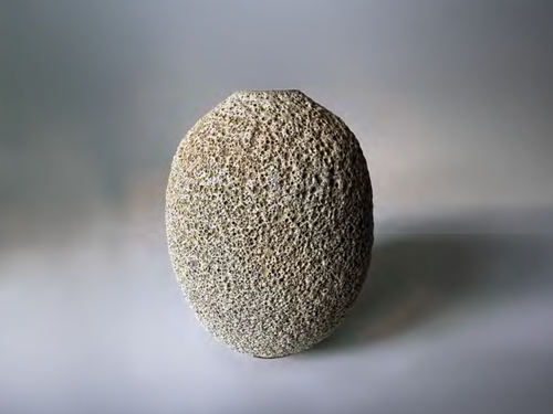 HEATHER ROSENMAN LAVA VASE / LUNA 25805 W3.5" x D3.5" x H4.75"
