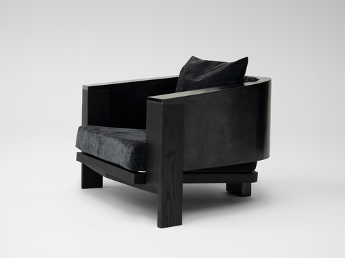 ARNO DECLERCQ FUNDAMENT CLUBCHAIR W39.4" x D33" x H26.4"