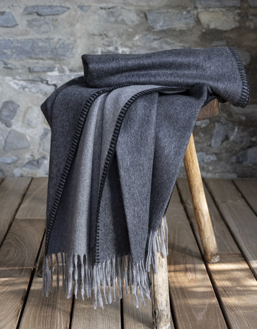 ALONPI MELROSE CASHMERE THROW 55" x 75"