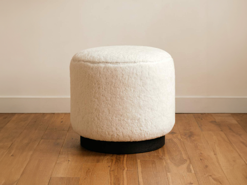 STUDIO SAM SORRENTO OTTOMAN H18.5" x Ø20.4"