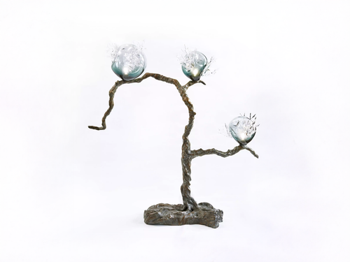 EMILIE LEMARDELEY DRYADE TABLE LAMP H28" x W29" x D12"
