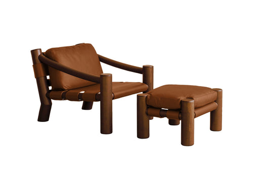 TACCHINI ELEPHANT ARMCHAIR + OTTOMAN