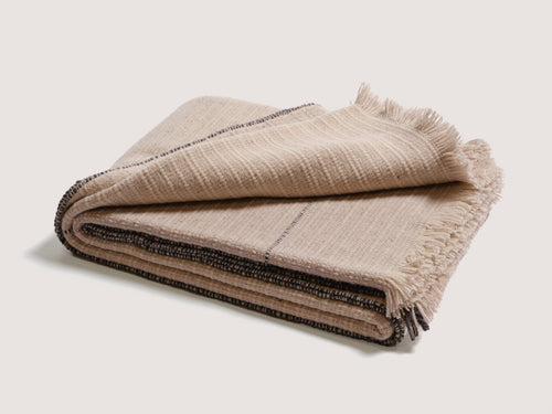 TEIXIDORS ARAN THROW W55" x L71"
