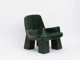 Load image into Gallery viewer, FAYE TOOGOOD FUDGE CHAIR MALACHITE W35” x D30” x H35” x SH16.5&quot;
