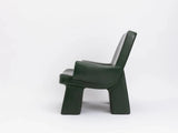 Load image into Gallery viewer, FAYE TOOGOOD FUDGE CHAIR MALACHITE W35” x D30” x H35” x SH16.5&quot;
