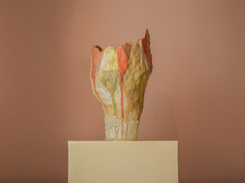 SASHA COURT TOUCHED LIKE A SUMMER BREEZE VESSEL H12" x Ø7"