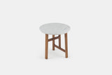 Load image into Gallery viewer, DE LA ESPADA NERI &amp; HU TRIO SIDE TABLE / MARBLE Ø17.75&quot; x H17.75&quot;
