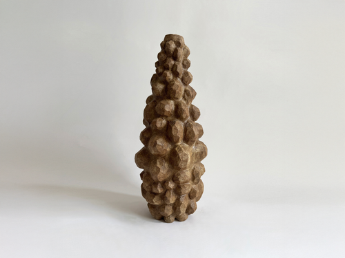 JULIE NELSON UMBER NODULAR FACET Ø8 x H20"