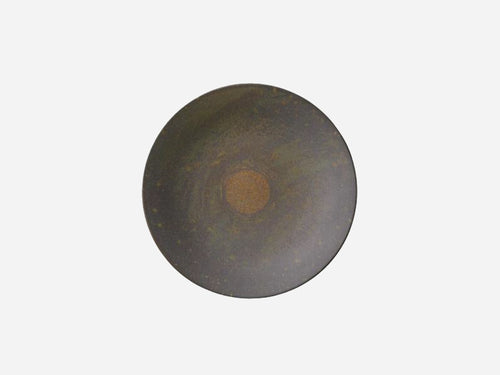 NORITAKE HOSHIKAGE COUPE SALAD PLATE / BROWN Ø9"