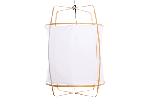 AY ILLUMINATE Z2 BLONDE COTTON COVER PENDANT Ø26.5” x H37.75”