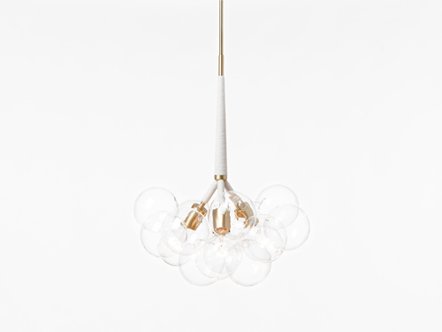 PELLE BUBBLE CHANDELIER / ORIGINAL H22" x Ø18"