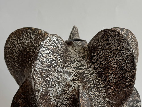 JULIE NELSON CHARCOAL PETAL SEED W10" x H10"