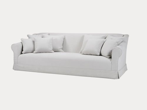 COLLETT & VICTOR BARBARA SOFA / SLIP COVERED