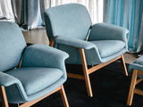 Load image into Gallery viewer, TACCHINI GIANFRANCO FATTINI AGNESE CHAIR W33.07&quot; x D29.92&quot; x H28.74

