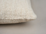 Load image into Gallery viewer, VALENTINA HOYOS WOVEN COTTON PILLOW / NATURAL  32&quot; x 20&quot;
