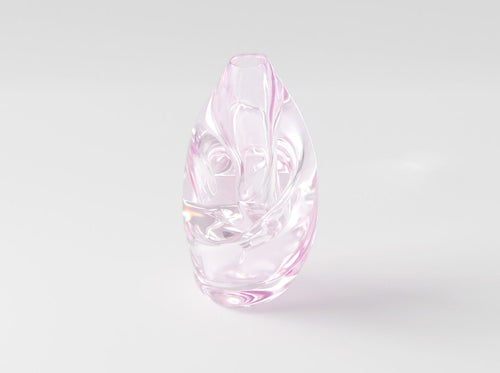 ANALOG OMAM DRY VASE / ROSÉ Ø6.6" x H11.8"