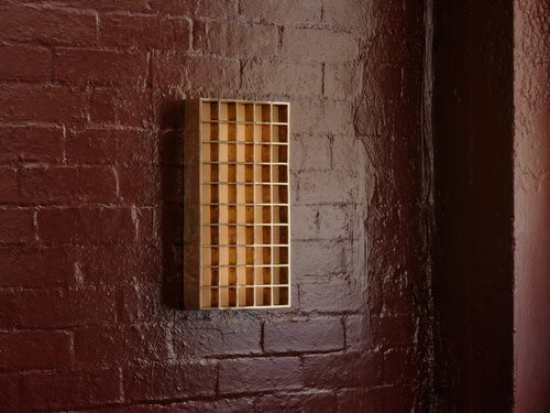VOLKER HAUG STUDIO BRUCE DOUBLE SCONCE H18.6” x W2.75” x D2.75”