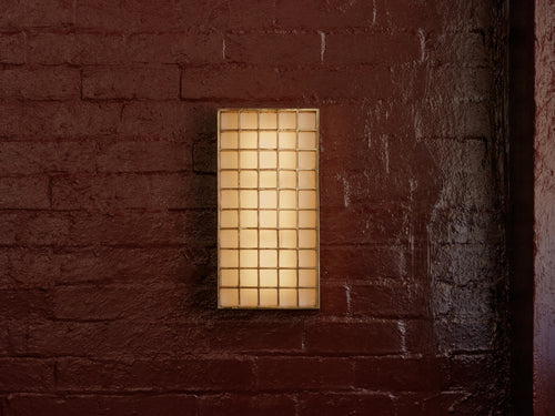VOLKER HAUG STUDIO BRUCE DOUBLE SCONCE H18.6” x W2.75” x D2.75”