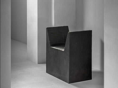 ARNO DECLERCQ AD STOOL 2.0 WITH LEATHER PAD