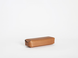 Load image into Gallery viewer, OSCAR MASCHERA LIDDED LEATHER PENCIL CASE L8&quot; x W3&quot; x H1.5&quot;
