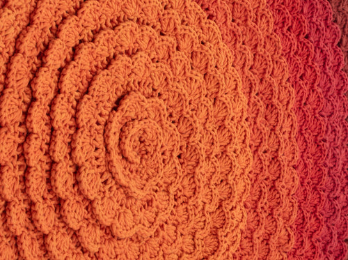 CC-TAPIS UNIVERS UCHRONIA SWIRL RUG / AUTUMN