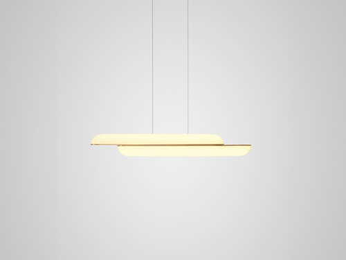 LEE BROOM GEMINI HORIZONTAL PENDANT H5" x W35" x D4"