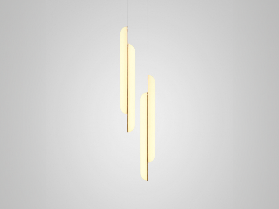 LEE BROOM Gemini Vertical Pendant - Thumbnail 2