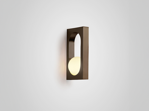 LEE BROOM MYTHOS SCONCE H11.5" x W4" x D6.5"