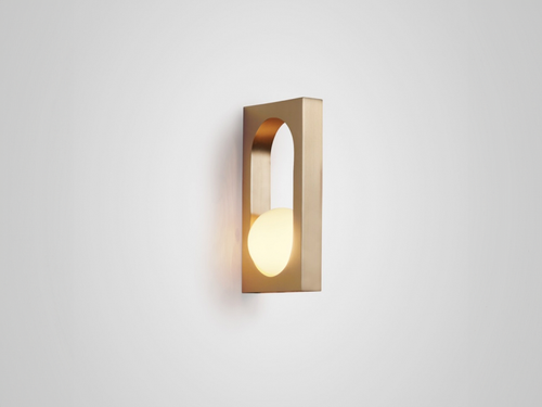 LEE BROOM MYTHOS SCONCE H11.5" x W4" x D6.5"