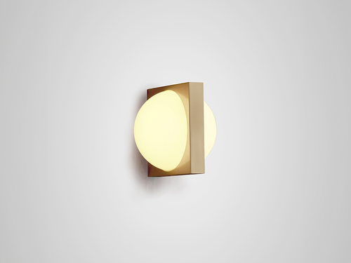 LEE BROOM SOLSTICE SCONCE H8.5" x W8" x D8.5"