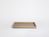 Load image into Gallery viewer, PINETTI LARGE LEATHER RECTANGLE TRAY / L22.75” x W15.75” x H1.5”

