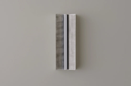 VOLKER HAUG STUDIO ANTON LONGTON SCONCE / ALUMINUM W7.1" x H20" x D4"