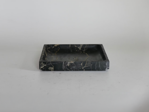 MICHAËL VERHEYDEN SQUARE TRAY LARGE / PORTORO L10” x W10" x H1.5”