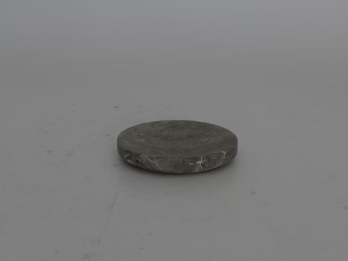 MICHAËL VERHEYDEN SAPONE SOAP DISH / GRIGO ANTICO CHIARO Ø5.1" x H1"