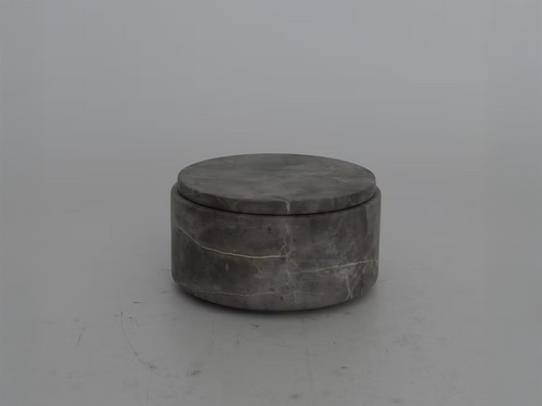 MICHAËL VERHEYDEN CONT L LOW CONTAINER / GRIGO ANTICO CHIARO Ø5.7" x H3.3"