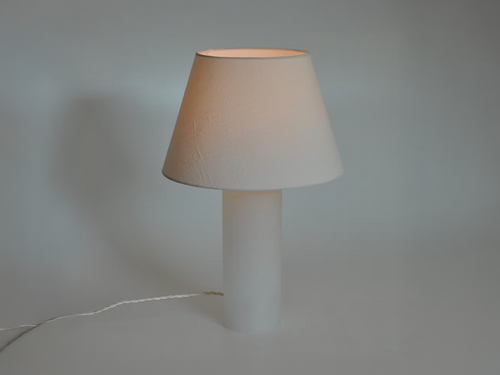 MICHAËL VERHEYDEN PANSER TABLE LAMP PETITE / ALABASTER WHITE Ø13” x H20”